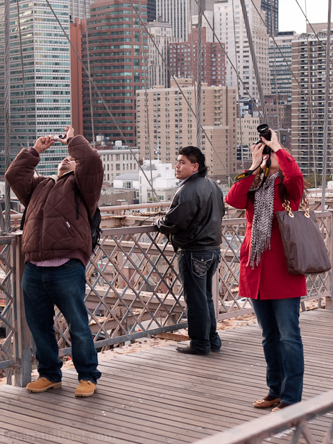 Photographing the Brooklyn Bridge