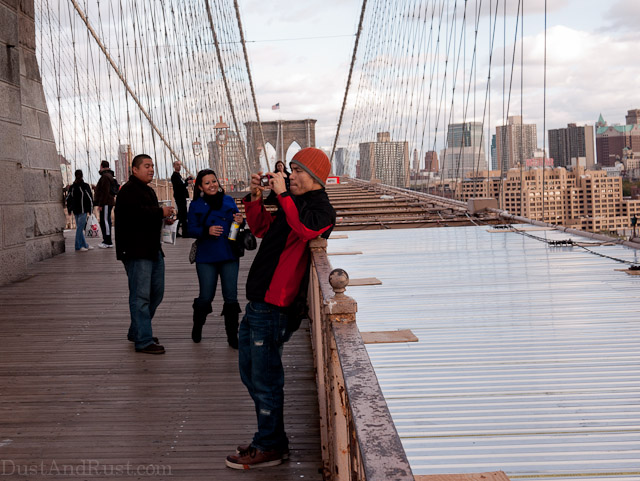 Photographing the Brooklyn Bridge