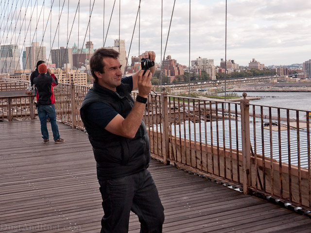 Photographing the Brooklyn Bridge