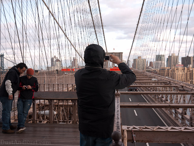 Photographing the Brooklyn Bridge