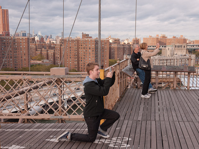 Photographing the Brooklyn Bridge