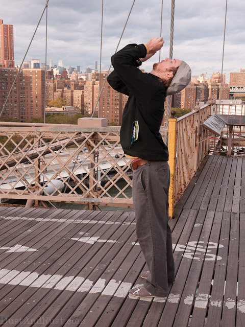 Photographing the Brooklyn Bridge