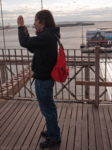 Photographing the Brooklyn Bridge