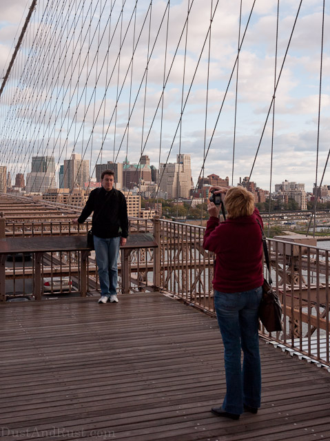 Photographing the Brooklyn Bridge