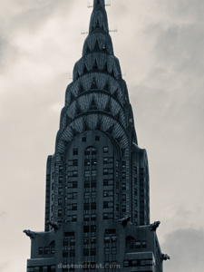 Chrysler Building and Clouds
