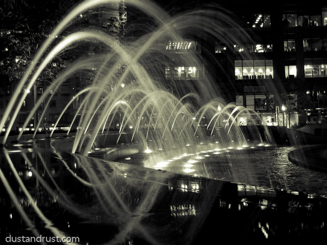 Fountains at Columbus Circle