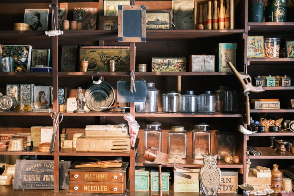 More Items at the General Store, Shelburne Museum, Fujifilm X100V